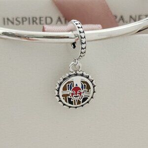 Pandora Saints' Day Mask Dangle Charm Happy Halloween Mask Pendant S925 Silver